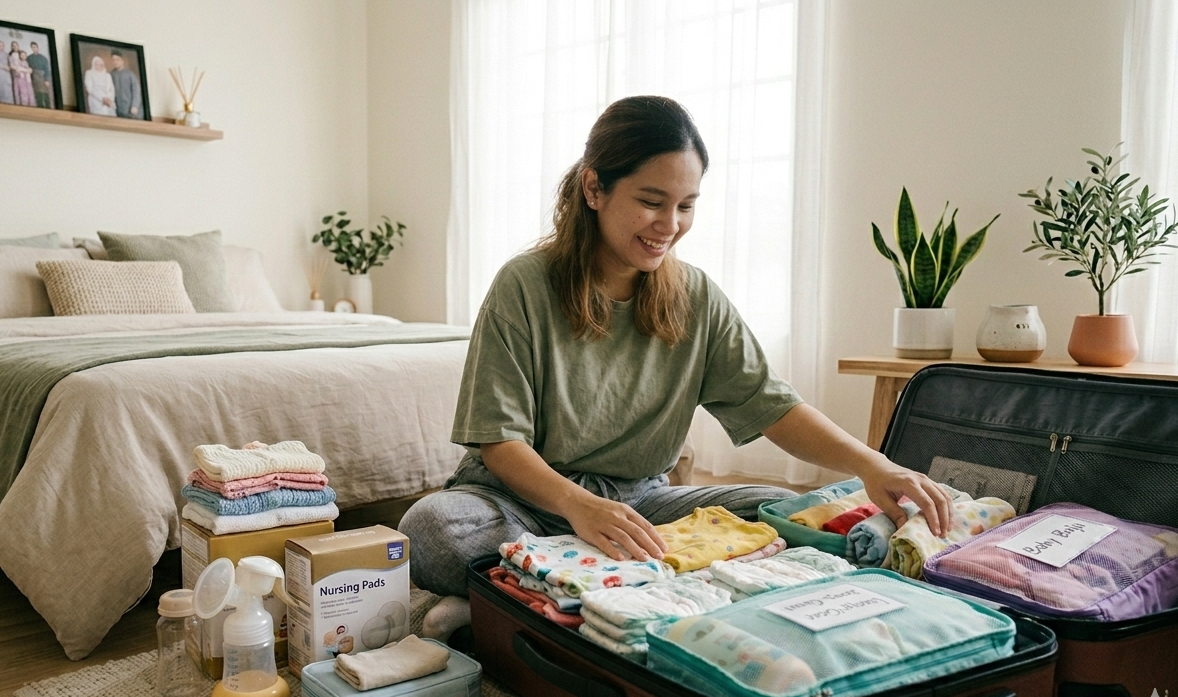 Travel Raya Dengan Bayi? Ini 5 Barang Yang Mommies Tak Boleh Lupa