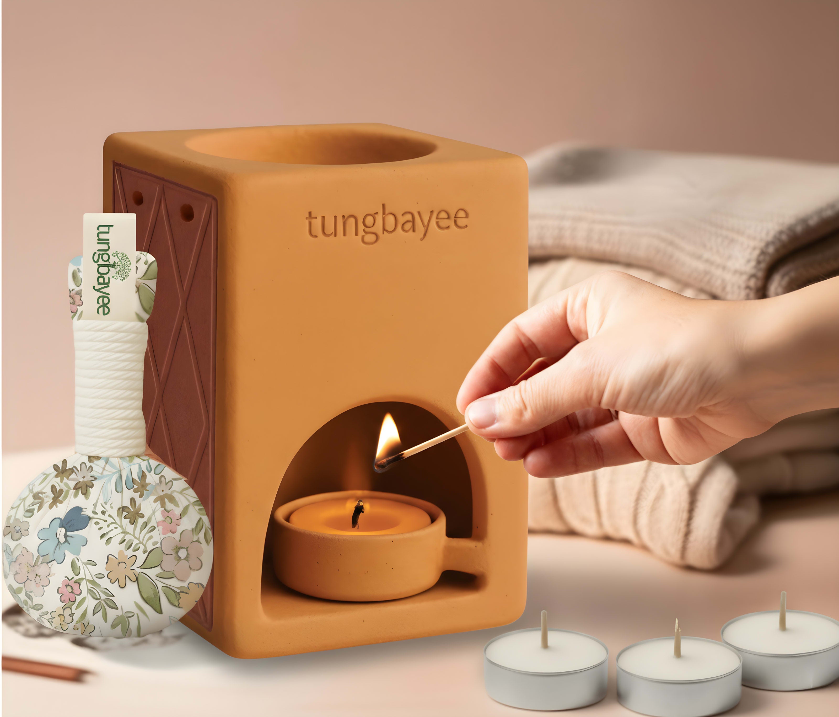 Mini Clay Burner Tungku Bayi
