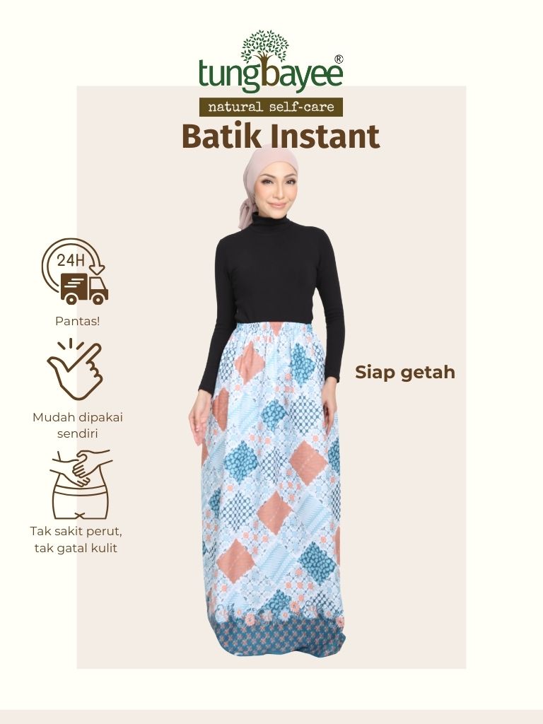 Kain Batik Instant Berpantang