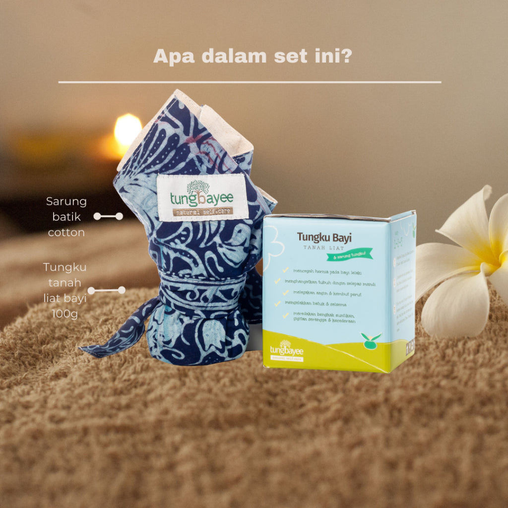 Tungku Tanah Liat Bayi 100gm