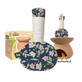 Set Tuam Baby &amp; Tungku Herba Ibu Lengkap | Tungku Bayi Moden + Burner + Minyak Baby + Lilin