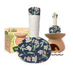 Set Tuam Baby &amp; Tungku Herba Ibu Lengkap | Tungku Bayi Moden + Burner + Minyak Baby + Lilin