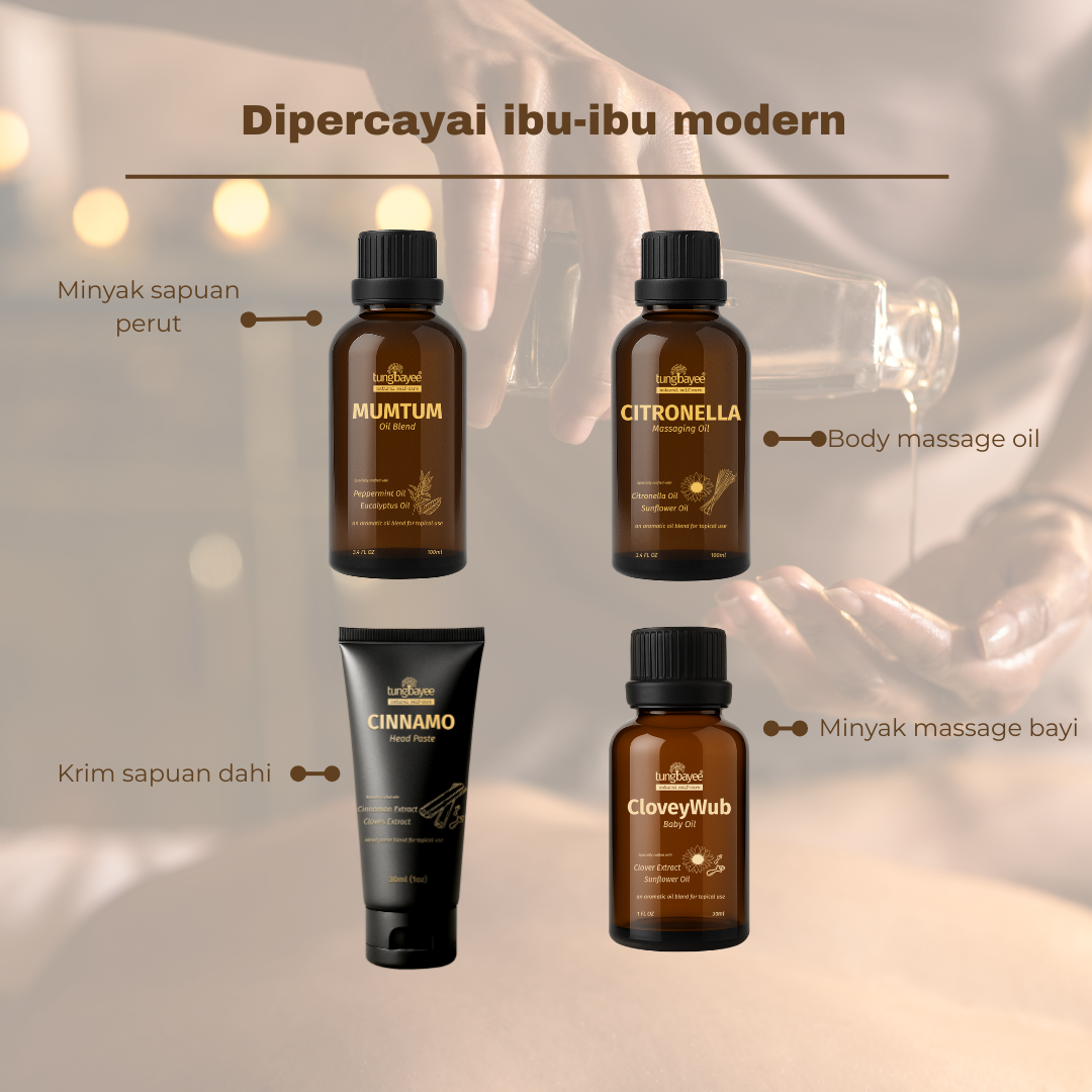 Mom and Baby Oil Set