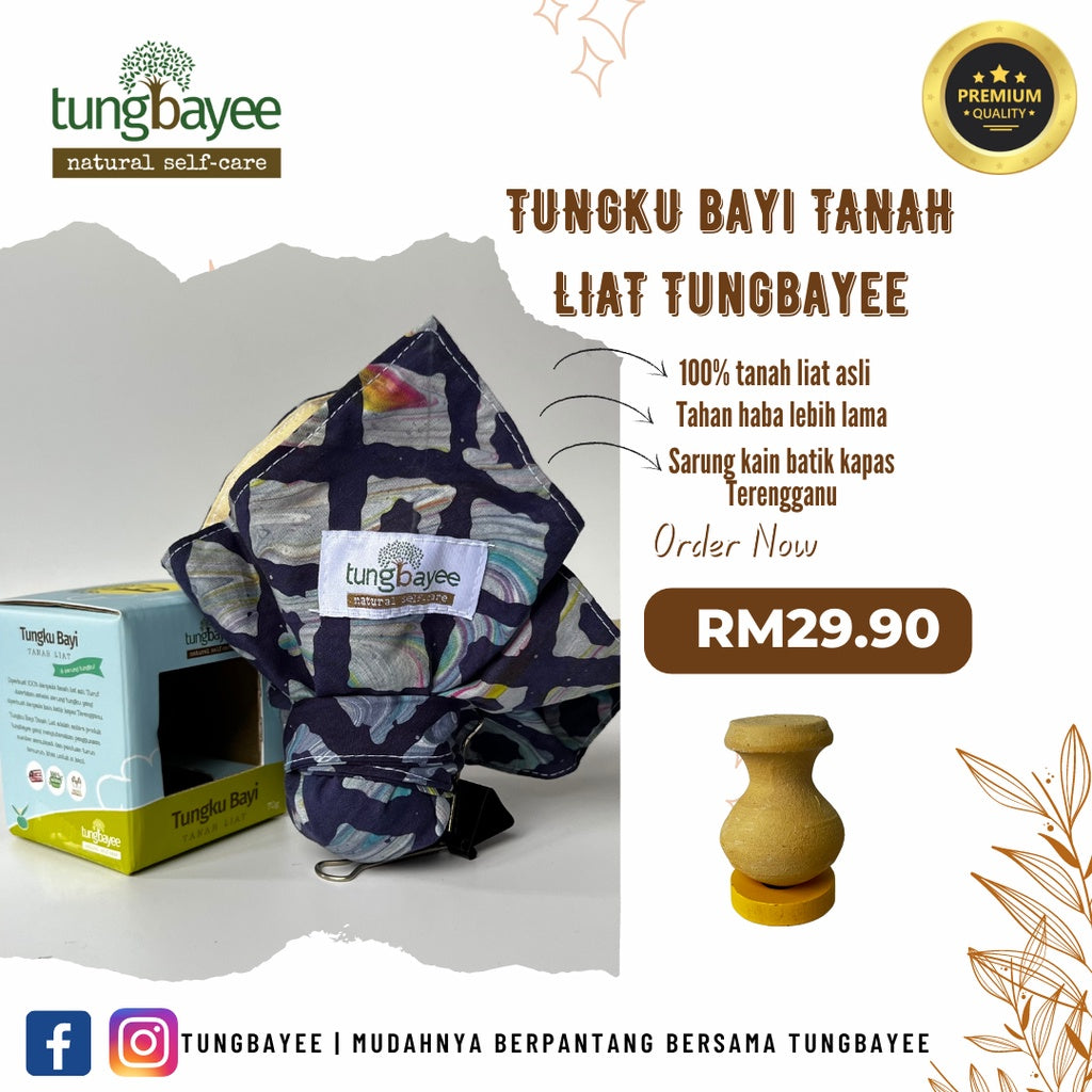 Tungku Tanah Liat Bayi 100gm