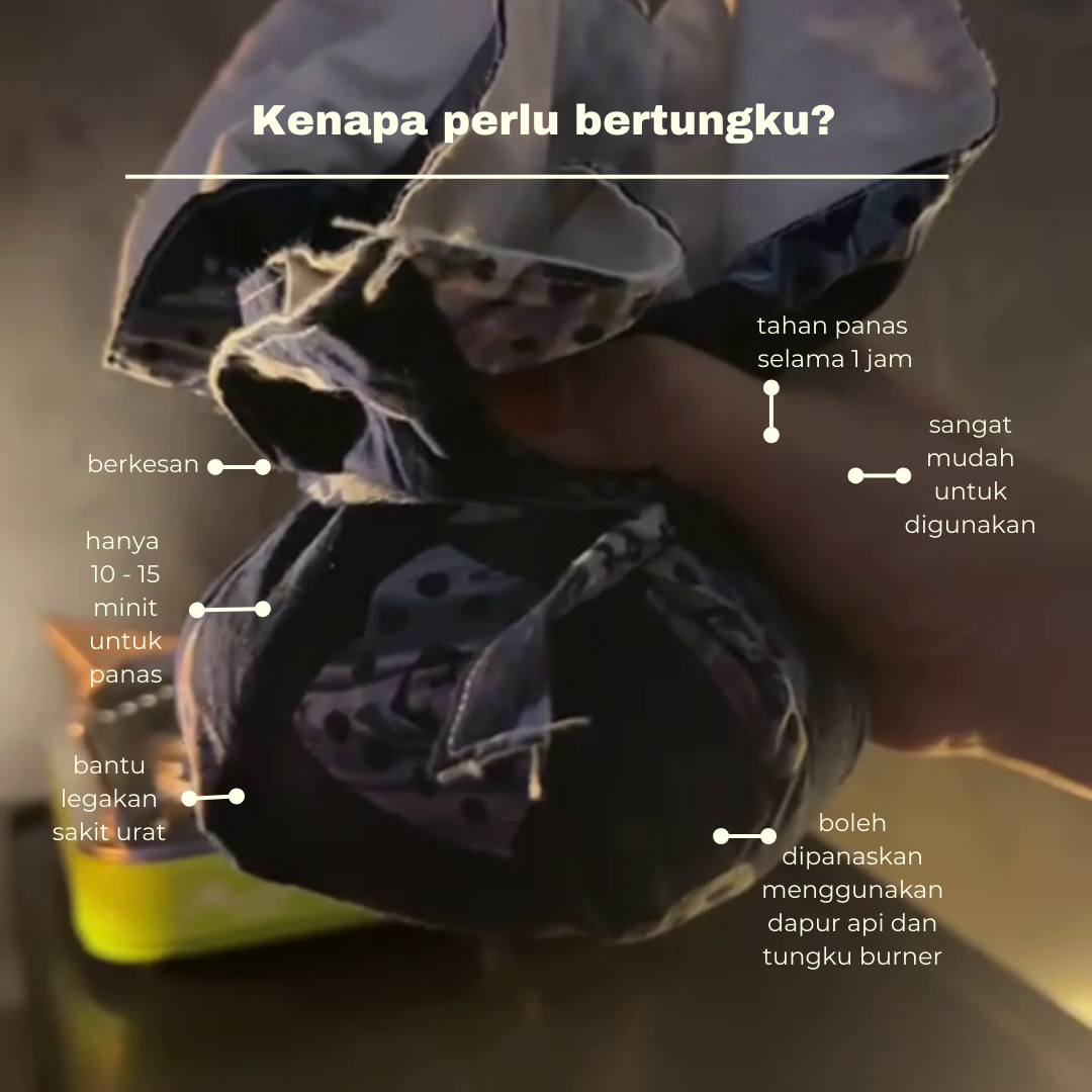 Tungku Tanah Liat Ibu 1200gm