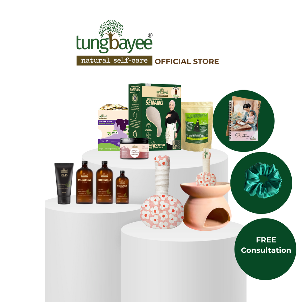 Set Pulih Cantik Set Lengkap Berpantang Bersalin Normal