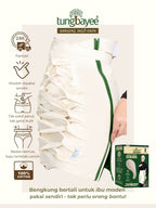 Bengkung Berpantang Berzip Senang Dengan Pelekat Di Bahagian Pinggang