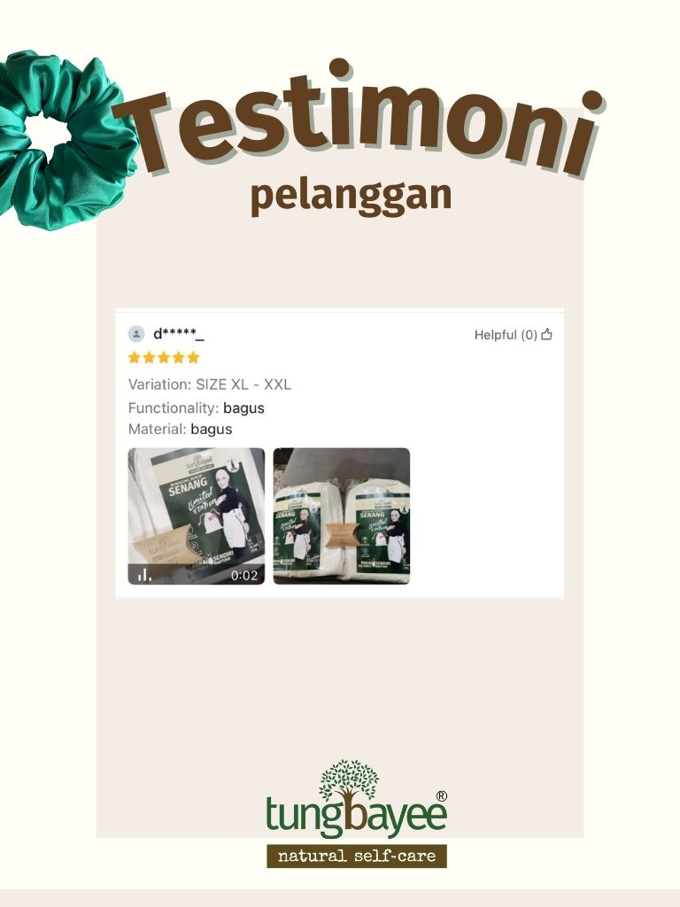 Bengkung Berpantang Berzip Senang Dengan Pelekat Di Bahagian Pinggang