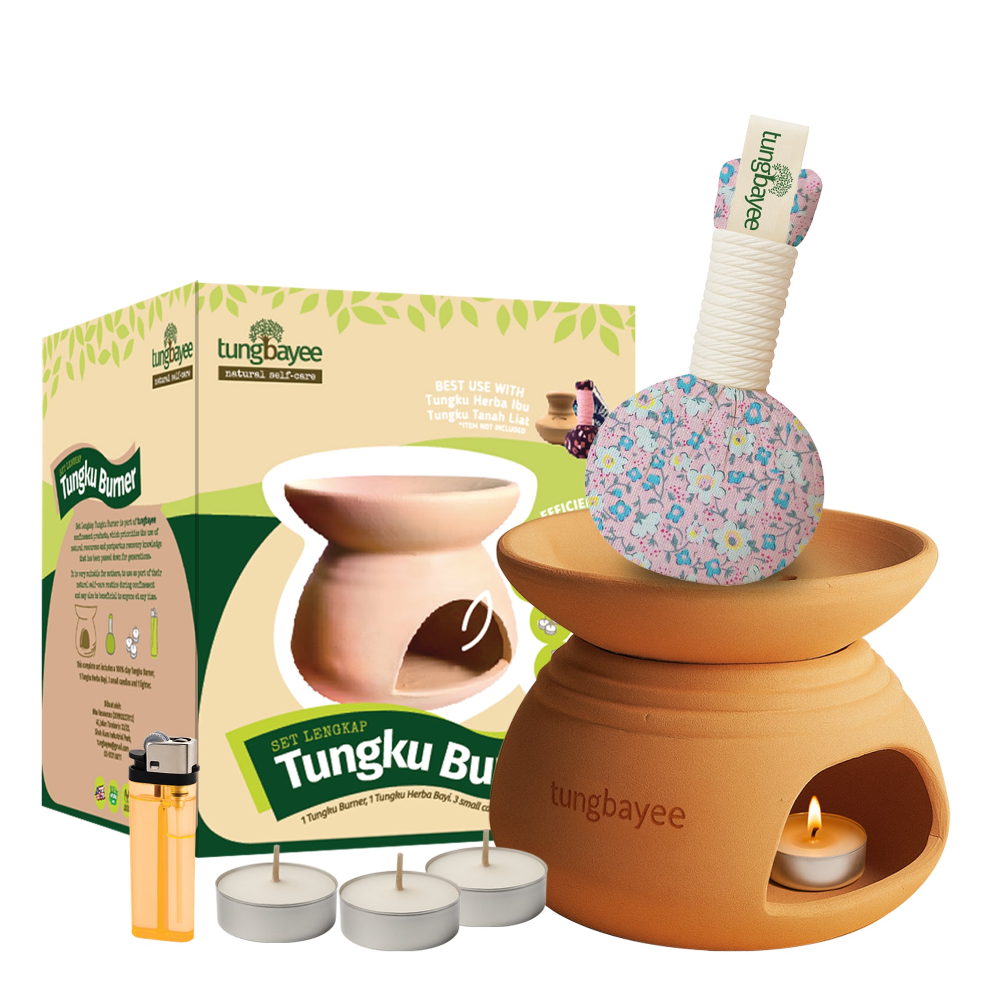 Set Pemanas Tungku Bayi
