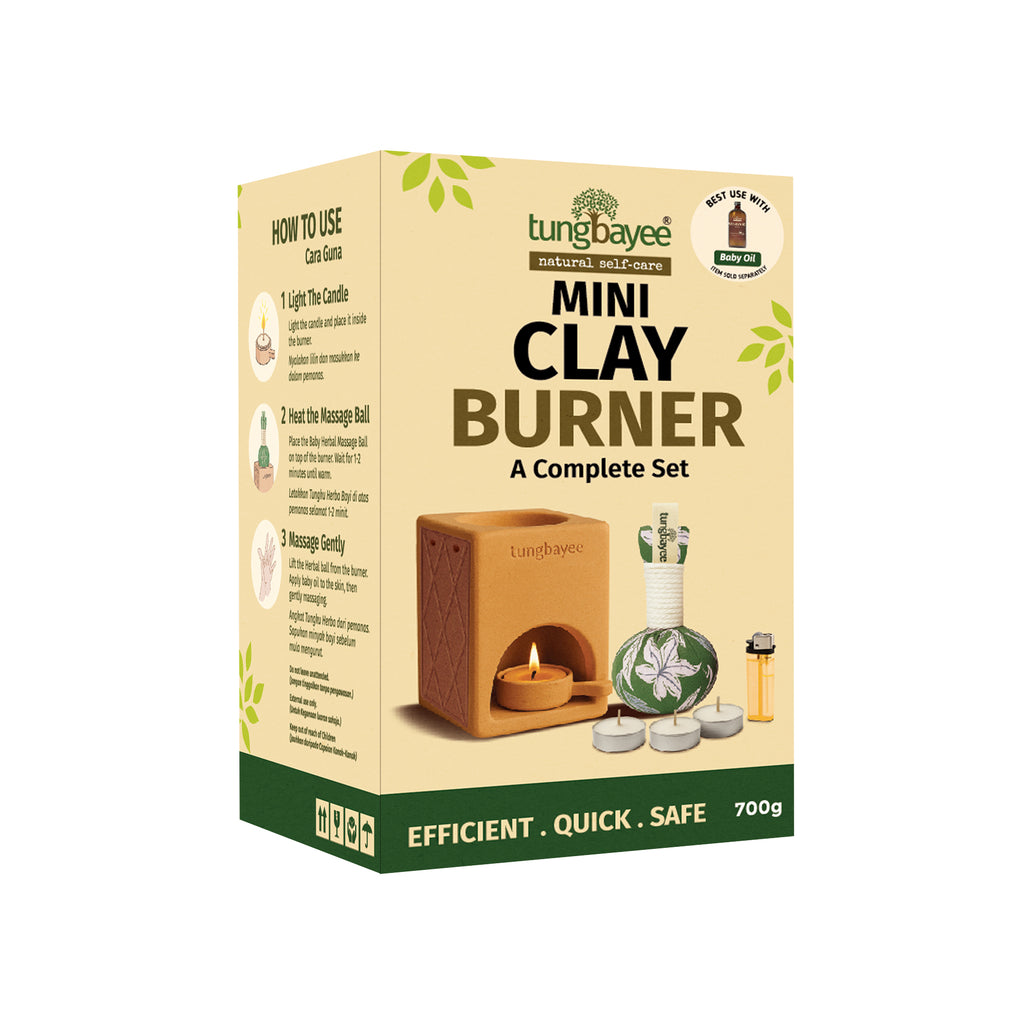 Mini Clay Burner Tungku Bayi