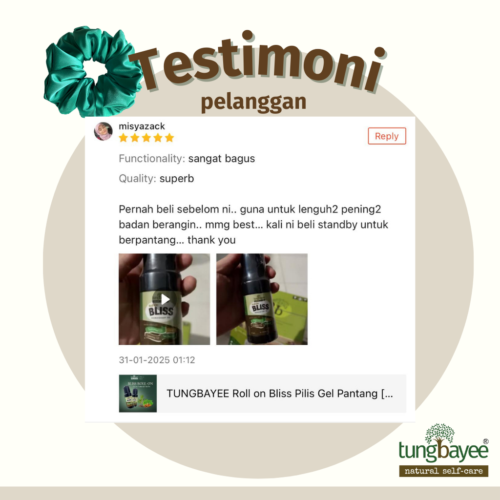 Roll on Bliss Pilis Gel Pantang