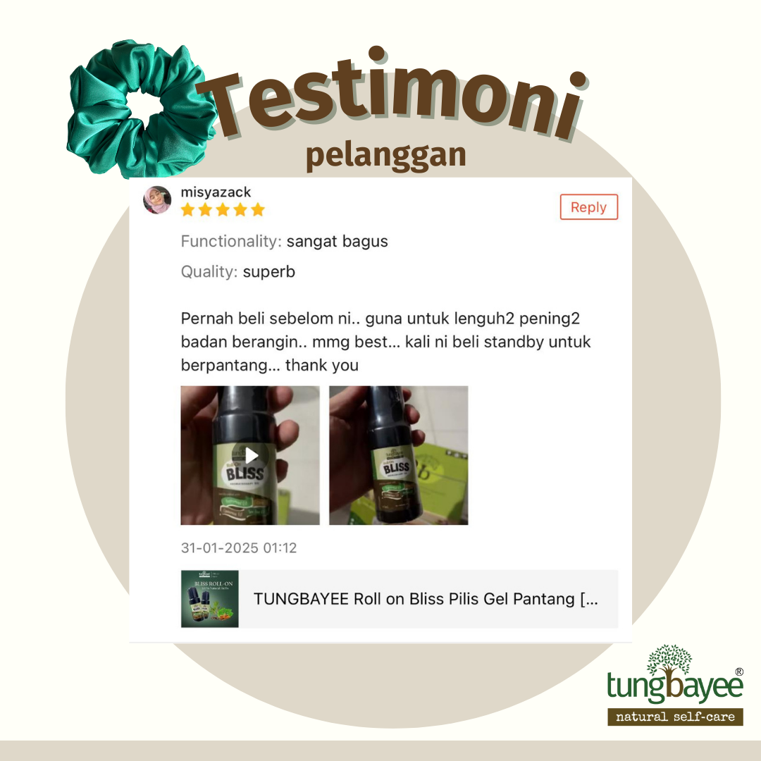 Roll on Bliss Pilis Gel Pantang