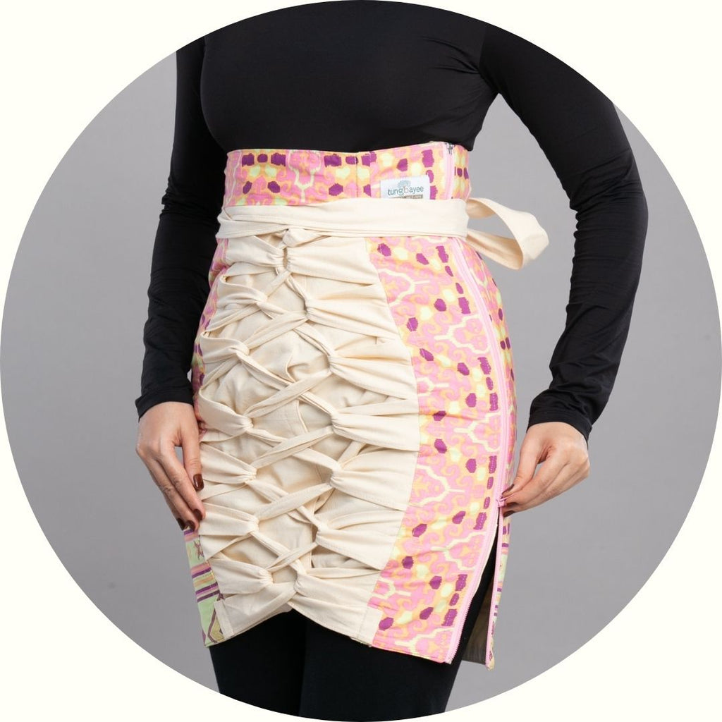 Bengkung Sri Kandi Berzip Dengan Pelekat Di Pinggang Labuh 20"