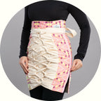 Bengkung Sri Kandi Berzip Dengan Pelekat Di Pinggang Labuh 20"