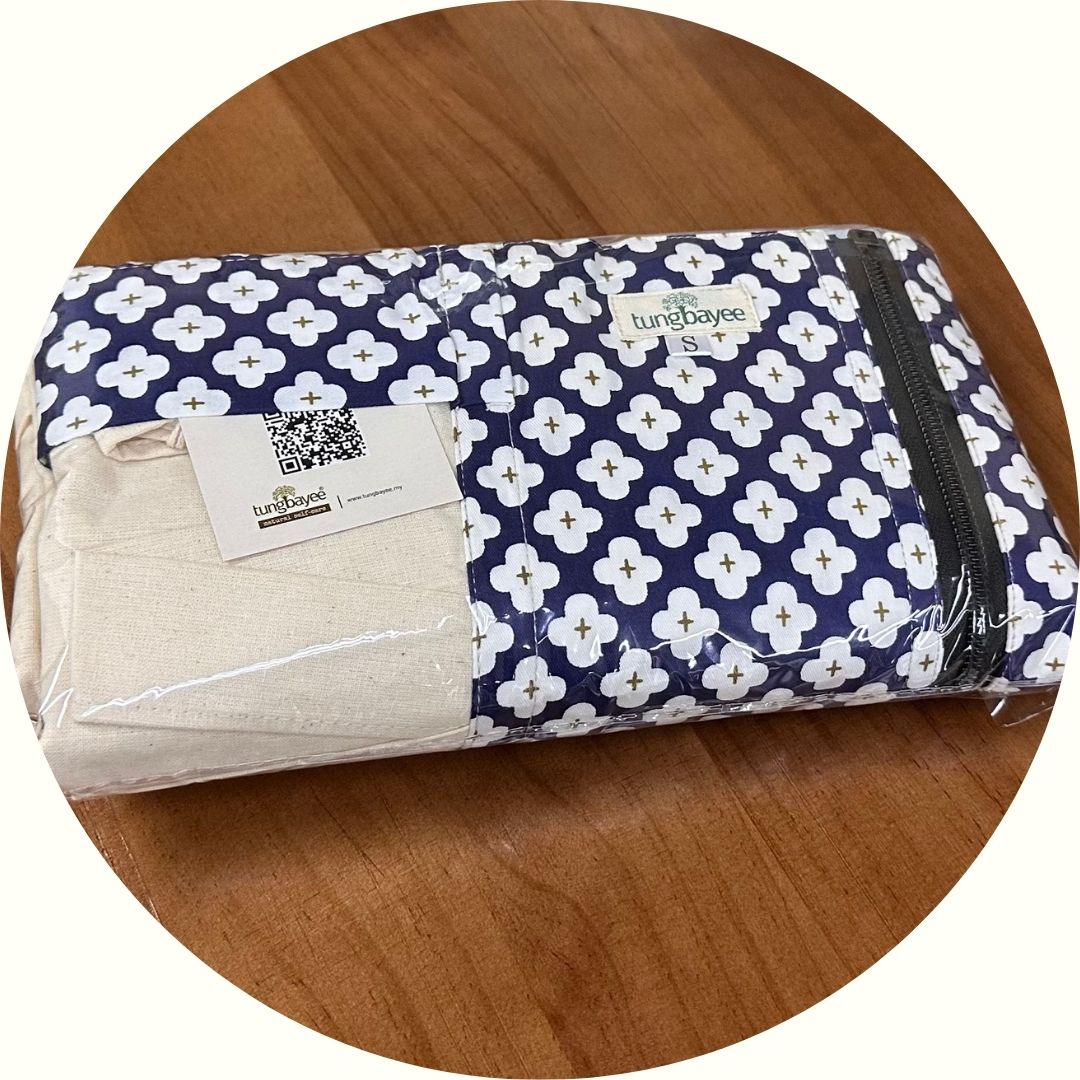 Bengkung Sri Kandi Berzip Dengan Pelekat Di Pinggang Labuh 20"