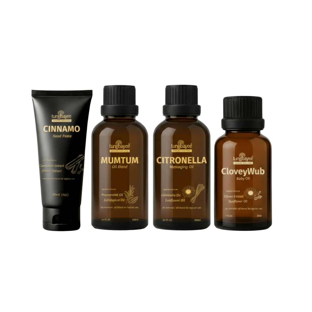 Mom and Baby Oil Set