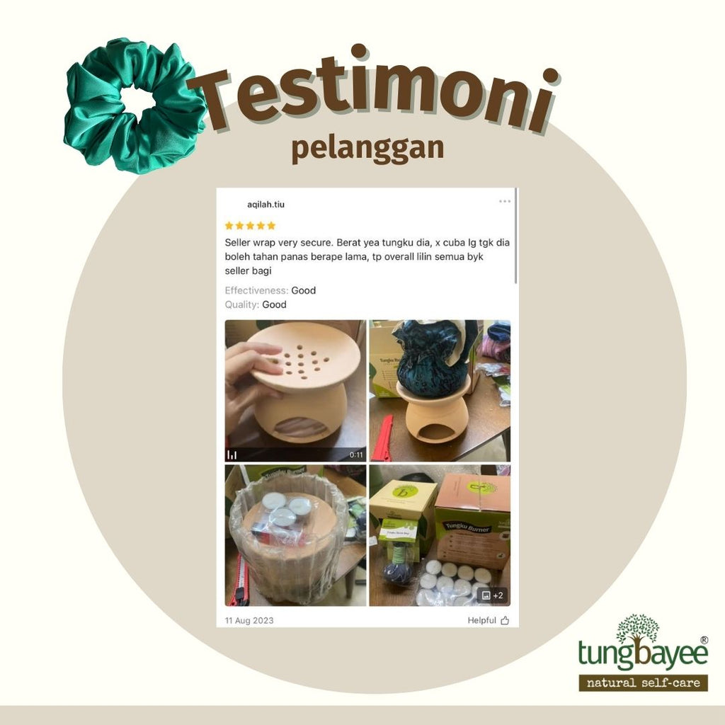 Tungku Tanah Liat Ibu 1200gm