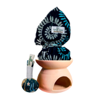 Set Pemanas Tungku Burner Bayi dan Ibu Tanah Liat [Free Candles]