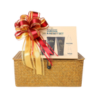Gift Set Hadiah Eksklisif - Rattan Basket Premium + Ribbon