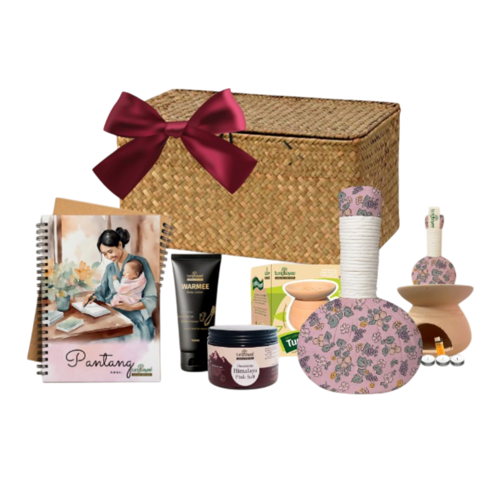 Gift Set Hadiah Eksklisif - Rattan Basket Premium + Ribbon